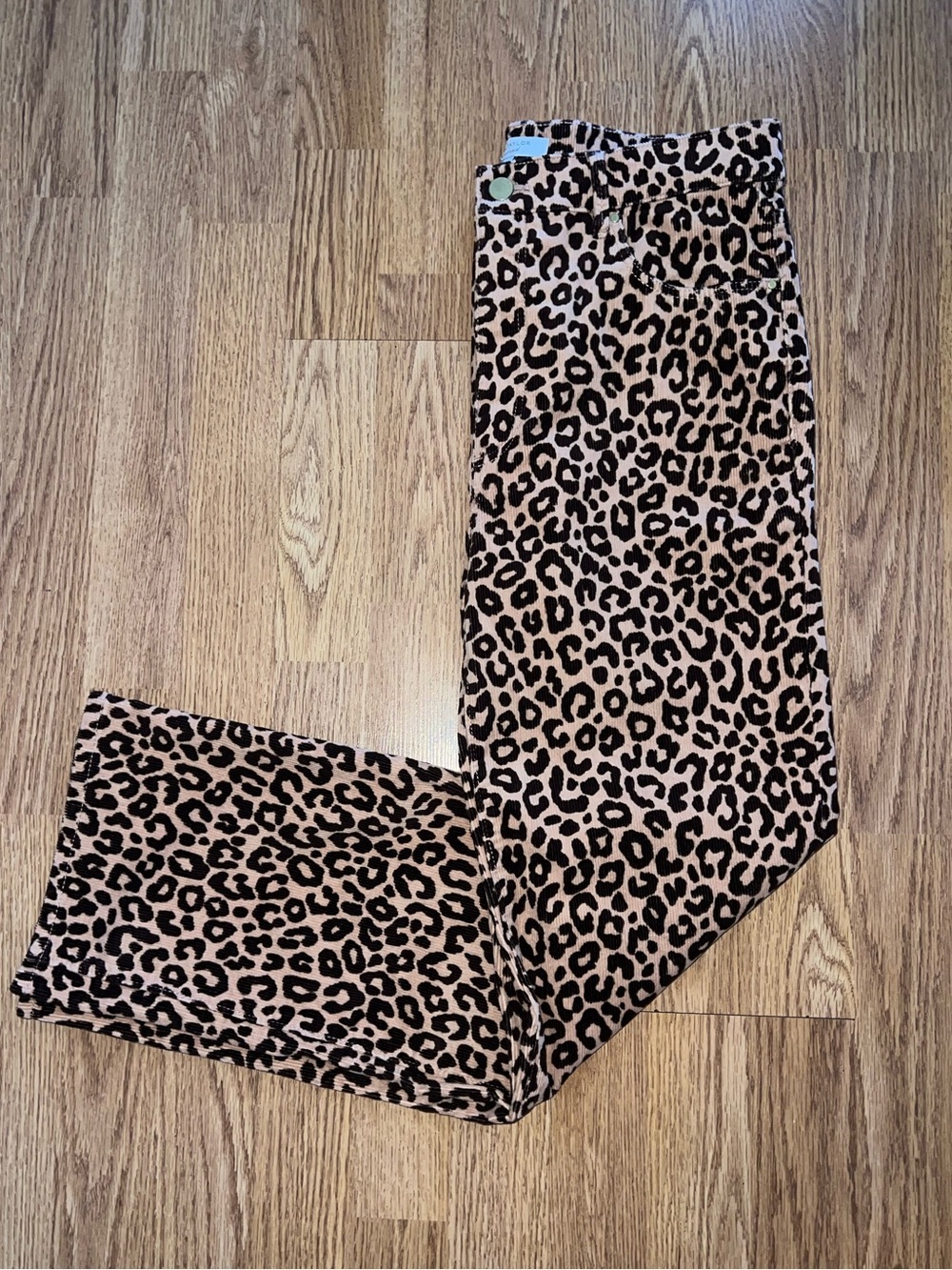 Cheetah Corduroy Jeans